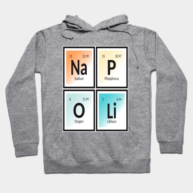 Napoli Table of Elements Hoodie by Maozva-DSGN